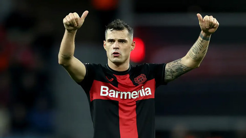 Granit Xhaka không dám tin Bayer Leverkusen sẽ vô địch vì... Arsenal