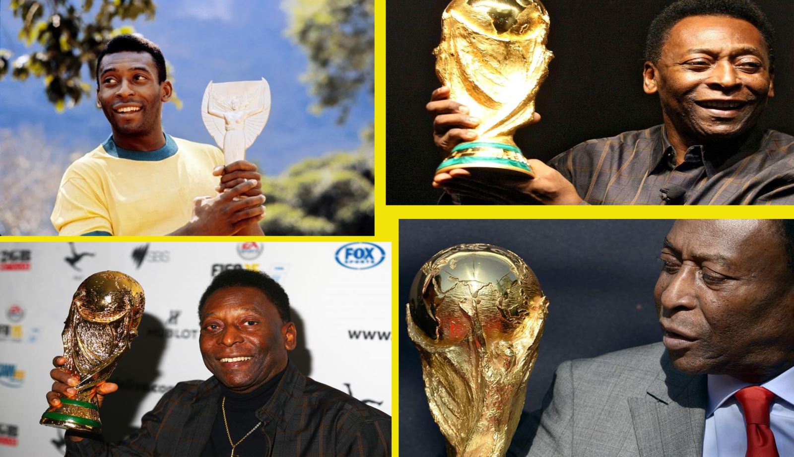 10 huyền thoại vĩ đại nhất trong lịch sử bóng đá thế giới